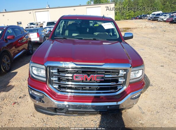 3GTU2NEC5JG626068 2018 GMC SIERRA Red Vista del cuadro de instrumentos