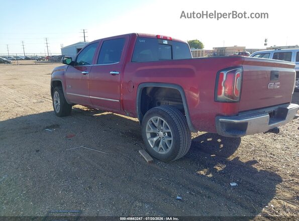 3GTU2NEC5JG641718 2018 GMC SIERRA Red Հետևի ձախ