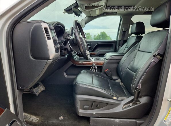 3GTU2NEC6GG290309 2016 GMC SIERRA Silver Вид салону спереду