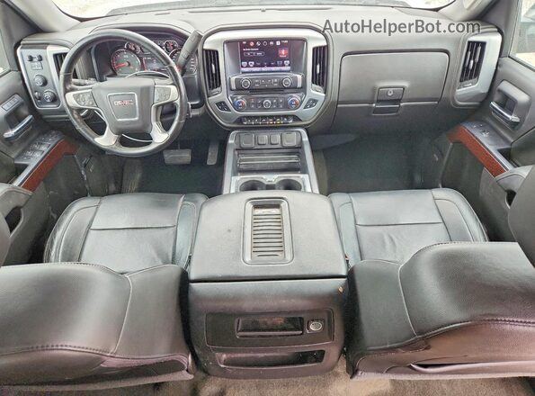 3GTU2NEC6GG290309 2016 GMC SIERRA Silver Вид панелі приладів