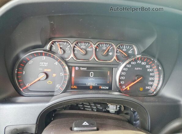 3GTU2NEC6GG347124 2016 GMC SIERRA White ხელსაწყოთა პანელის ხედი