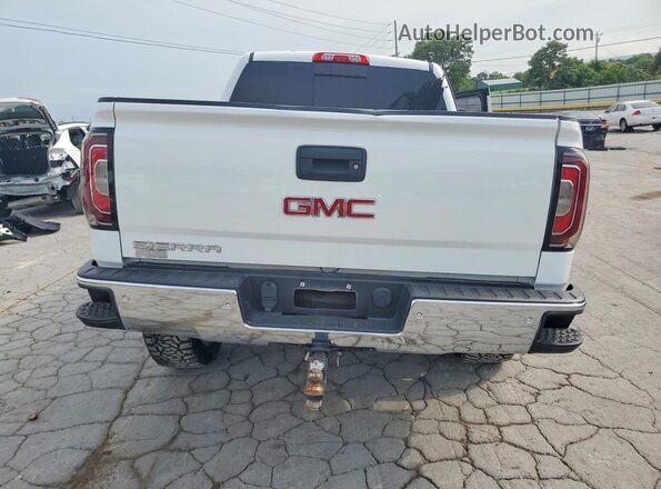 3GTU2NEC6GG347124 2016 GMC SIERRA White უკანა ხედი
