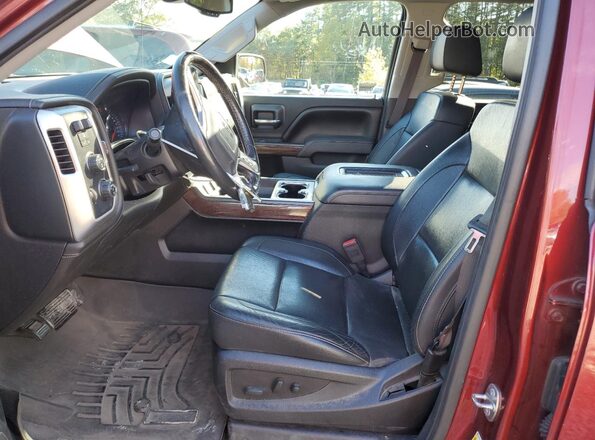 3GTU2NEC6HG141576 2017 GMC SIERRA Burgundy Вид салону спереду