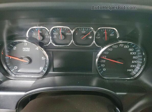 3GTU2NEC6HG147393 2017 GMC SIERRA White Vista del cuadro de instrumentos