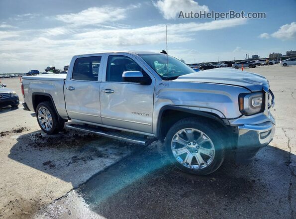 3GTU2NEC6JG432276 2018 GMC SIERRA Silver Передня права чверть