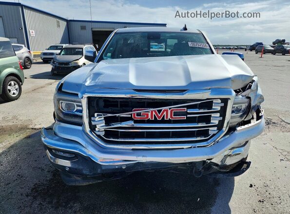 3GTU2NEC6JG432276 2018 GMC SIERRA Silver Вид спереду