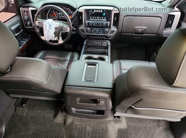 3GTU2NEC6JG464421 2018 GMC SIERRA Silver Вид панелі приладів