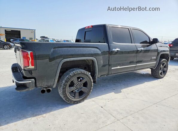 3GTU2NEC6JG615094 2018 GMC SIERRA Black Задня права чверть