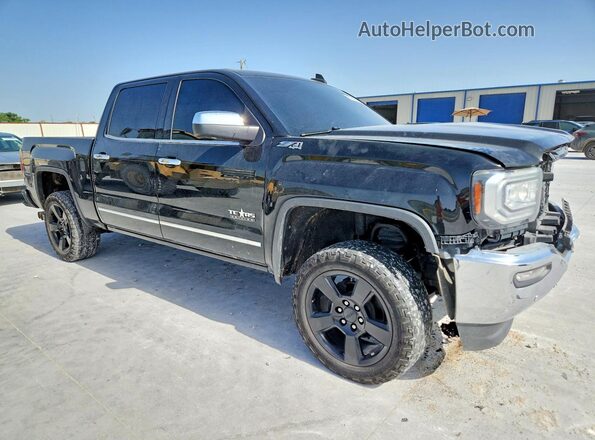3GTU2NEC6JG615094 2018 GMC SIERRA Black Передня права чверть