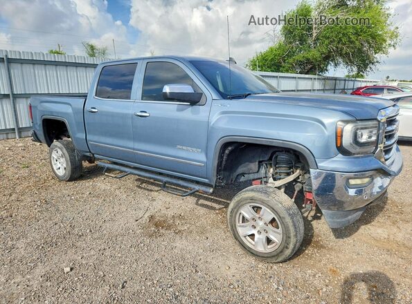 3GTU2NEC7GG217823 2016 GMC SIERRA Синий Передняя правая четверть