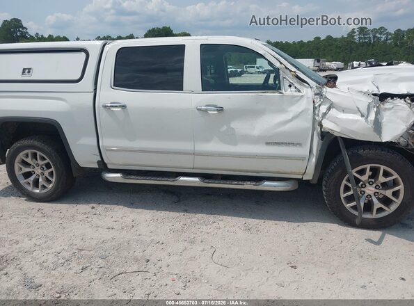 3GTU2NEC7HG329085 2017 GMC SIERRA White Vista del cuadro de instrumentos