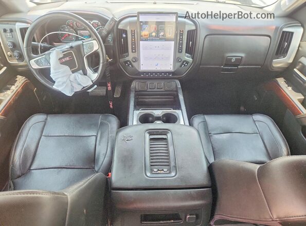 3GTU2NEC7HG408367 2017 GMC SIERRA Угольный Вид панели приборов