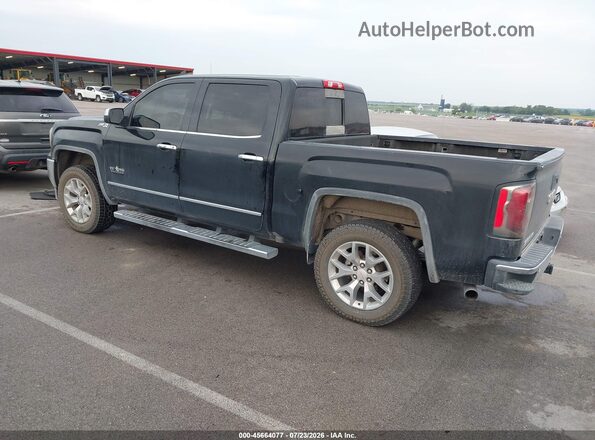3GTU2NEC7HG409390 2017 GMC SIERRA Черный Задняя левая четверть