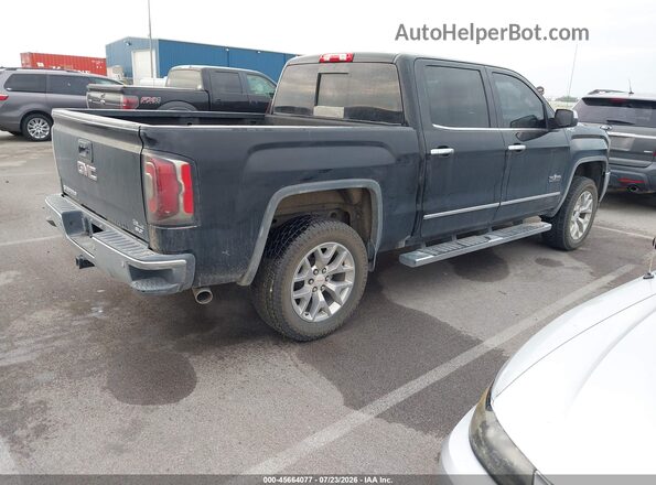 3GTU2NEC7HG409390 2017 GMC SIERRA Черный Задняя правая четверть