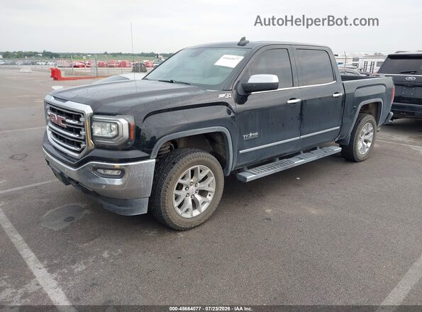 3GTU2NEC7HG409390 2017 GMC SIERRA Черный Передняя левая четверть
