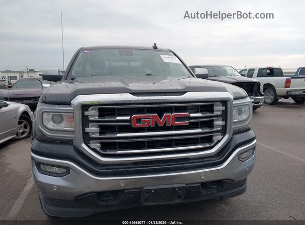 3GTU2NEC7HG409390 2017 GMC SIERRA Черный Вид щитка приборов