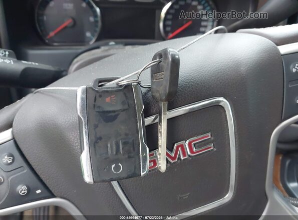 3GTU2NEC7HG409390 2017 GMC SIERRA Черный Вид панели приборов