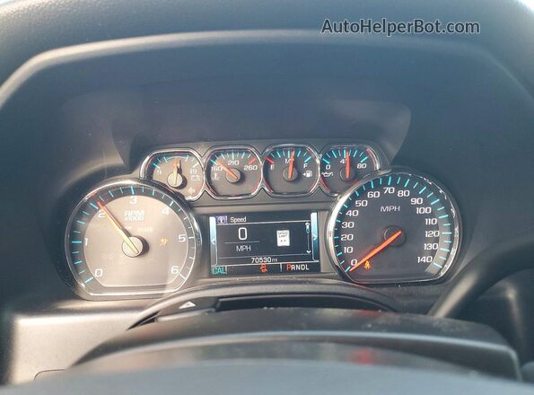3GTU2NEC7HG416212 2017 GMC SIERRA Black Սարքավորումների վահանակի տեսք