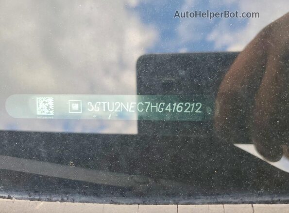 3GTU2NEC7HG416212 2017 GMC SIERRA Black Շարժիչի բաժամունքի տեսք