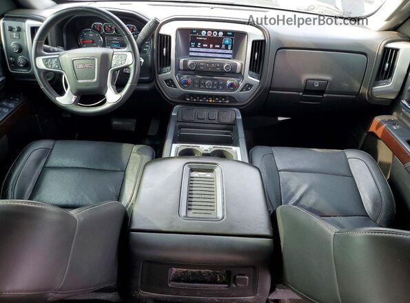 3GTU2NEC7HG500482 2017 GMC SIERRA Черный Вид панели приборов