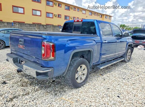 3GTU2NEC7JG138207 2018 GMC SIERRA Blue უკანა მარჯვენა
