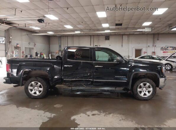 3GTU2NEC7JG148042 2018 GMC SIERRA Black უკანა სალონის ხედი
