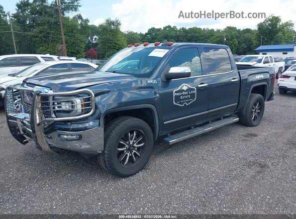 3GTU2NEC7JG200219 2018 GMC SIERRA Dark Blue Передня ліва чверть