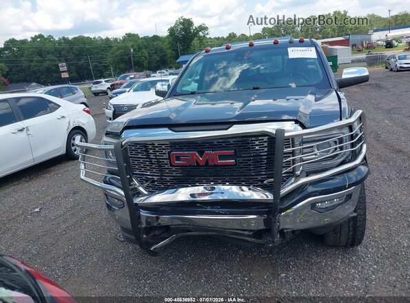 3GTU2NEC7JG200219 2018 GMC SIERRA Dark Blue Вид щитка приладів