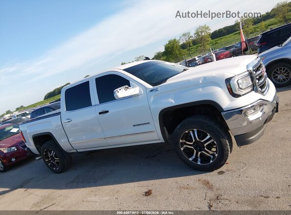 3GTU2NEC8HG242747 2017 GMC SIERRA White უკანა სალონის ხედი
