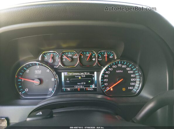 3GTU2NEC8HG242747 2017 GMC SIERRA White უკანა სავარძლების ხედი