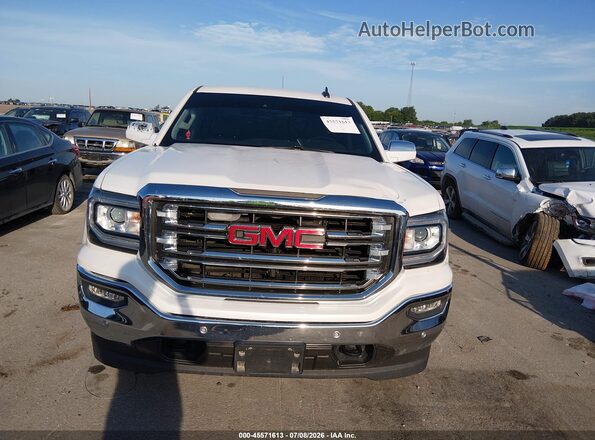 3GTU2NEC8HG242747 2017 GMC SIERRA White ხელსაწყოთა პანელის ხედი