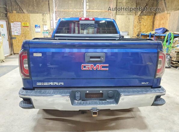 3GTU2NEC8HG280057 2017 GMC SIERRA Blue Հետևի տեսք