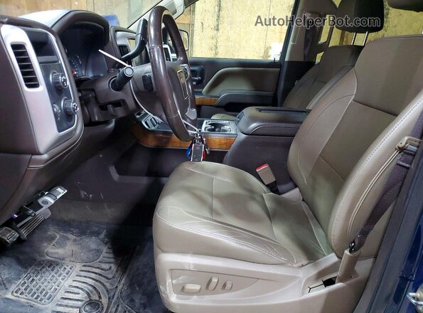3GTU2NEC8HG280057 2017 GMC SIERRA Blue Սալոնի դիմացի տեսք