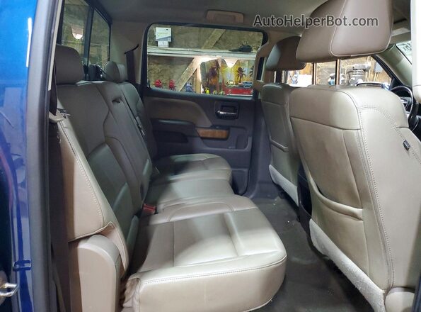 3GTU2NEC8HG280057 2017 GMC SIERRA Blue Հետևի նստատեղերի տեսք