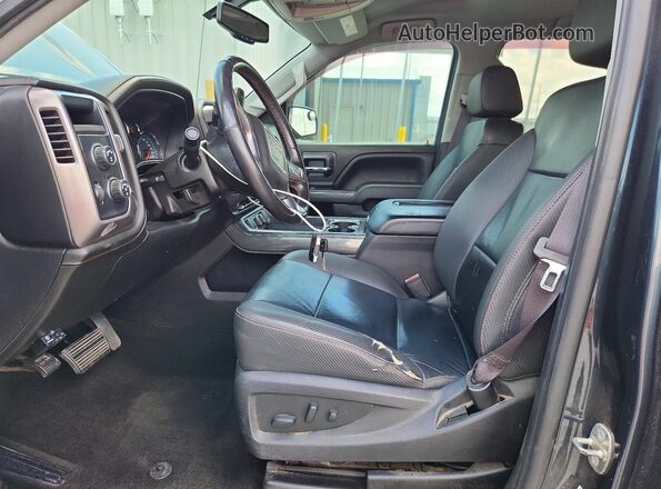 3GTU2NEC8HG375430 2017 GMC SIERRA Gray Widok wnętrza z przodu