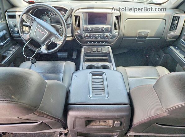 3GTU2NEC8HG375430 2017 GMC SIERRA Gray Widok deski rozdzielczej