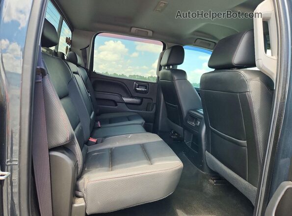 3GTU2NEC8HG375430 2017 GMC SIERRA Gray Widok tylnych siedzeń