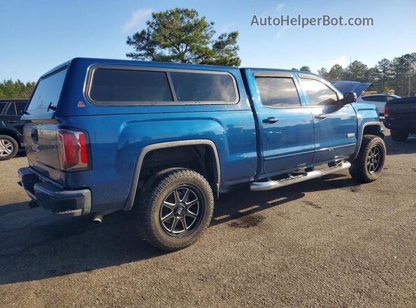 3GTU2NEC8HG382474 2017 GMC SIERRA Blue Задня права чверть