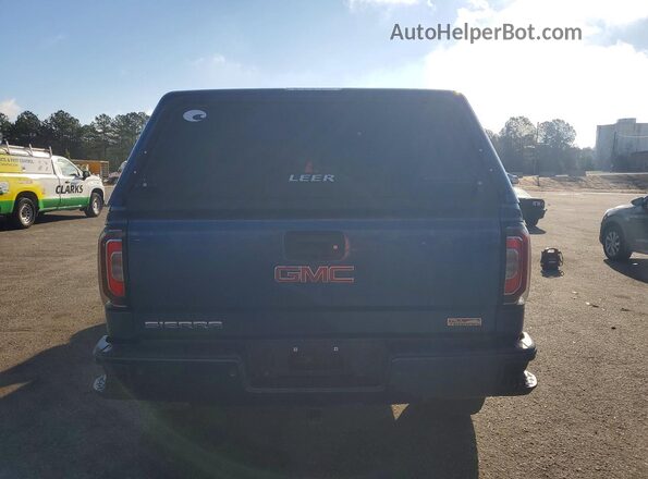 3GTU2NEC8HG382474 2017 GMC SIERRA Blue Вид ззаду