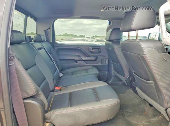 3GTU2NECXGG261220 2016 GMC SIERRA Charcoal უკანა სავარძლების ხედი