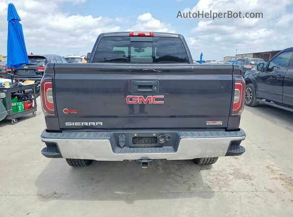 3GTU2NECXGG261220 2016 GMC SIERRA Charcoal უკანა ხედი