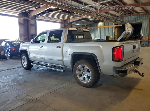 3GTU2NECXJG217158 2018 GMC SIERRA Silver Rear left