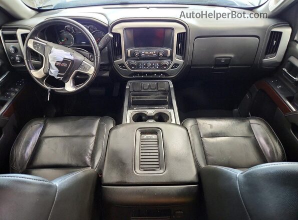 3GTU2NECXJG273116 2018 GMC SIERRA Gray Widok deski rozdzielczej