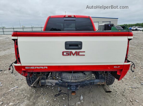 3GTU2NECXJG382496 2018 GMC SIERRA Two Tone უკანა ხედი