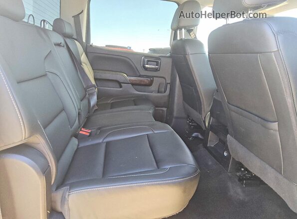 3GTU2NECXJG382885 2018 GMC SIERRA Silver უკანა სავარძლების ხედი