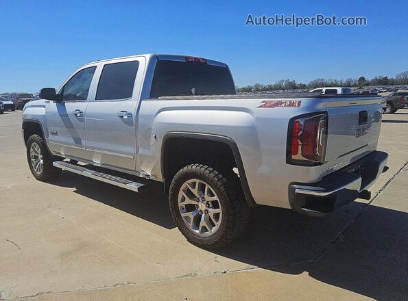3GTU2NECXJG382885 2018 GMC SIERRA Silver უკანა მარცხენა