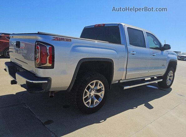 3GTU2NECXJG382885 2018 GMC SIERRA Silver უკანა მარჯვენა