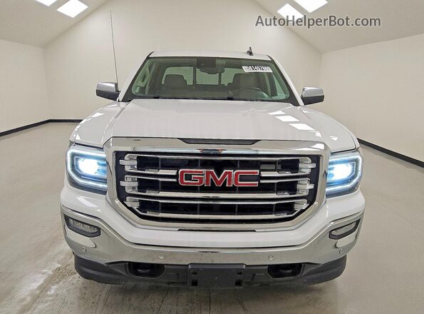 3GTU2NECXJG440154 2018 GMC SIERRA White Front view