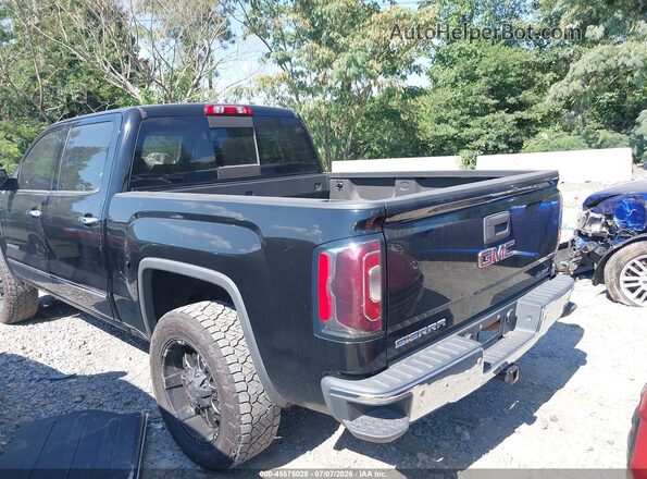3GTU2NECXJG484896 2018 GMC SIERRA Black Trasero izquierdo