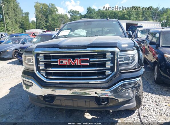 3GTU2NECXJG484896 2018 GMC SIERRA Black Vista del cuadro de instrumentos